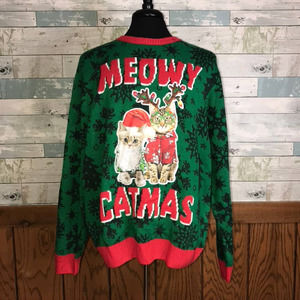 Ugly Christmas Sweater Cat  2XL #551